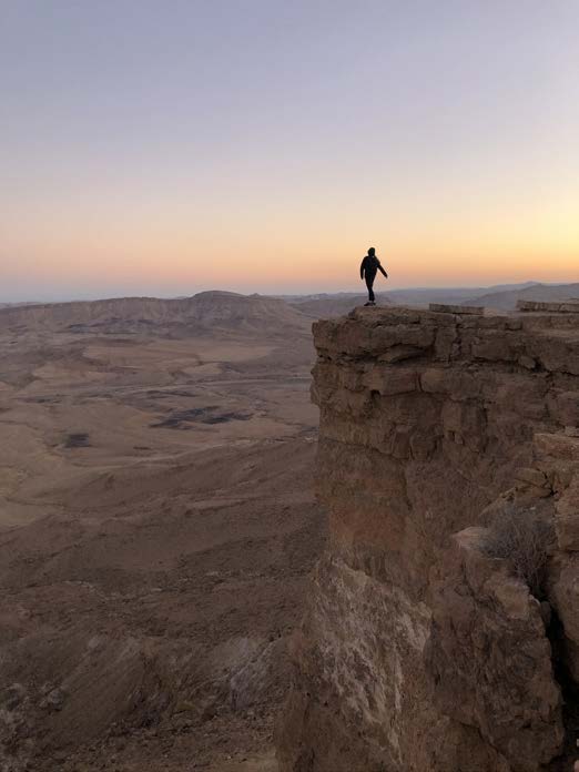 Museum of the Wall in Bethlehem Ramon Krater in der Negev Wüste