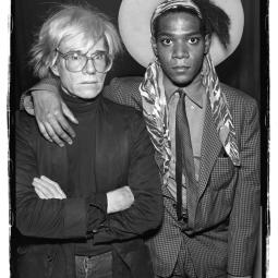 Warhol & Basquiat, NYC 1986  © Wolfgang Wesener